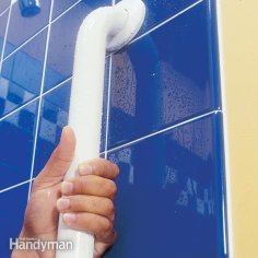 Shower Bar: How to Install Bathroom Grab Bars (DIY) | Family Handyman