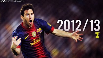 Lionel Messi â 2012/13 â Goals, Skills & Assists - YouTube