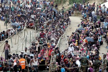 Kunjungan Komisioner HAM PBB Tinjau Pengungsi Rohingya di Bangladesh Dinilai Strategis  | Republika Online