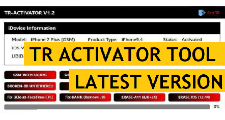 TR Activator Tool v1.2 Download Latest Version All iOS iCloud Bypass