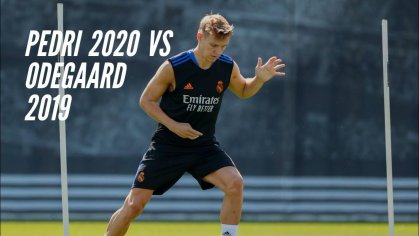 Martin Odegaard 2019 vs Pedri 2020 - YouTube
