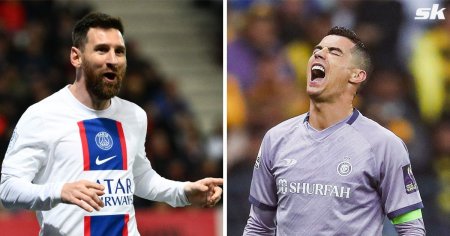 “Checkmate” – Al-Feiha mock Cristiano Ronaldo with reference to famous advertisement alongside Lionel Messi after draw with Al-Nassr