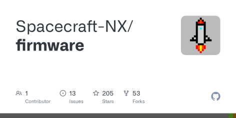 GitHub - Spacecraft-NX/firmware