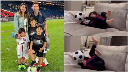 Thiago: Messi’s Son Causes Massive Stir Online With Insane Goalkeeping Skills in Viral Video<!-- --> - SportsBrief.com