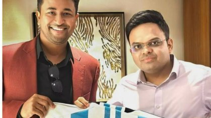 Lionel Messi sends signed Argentina jersey for Jay Shah, Pragyan Ojha shares pic on Instagram | Cricket News, Times Now