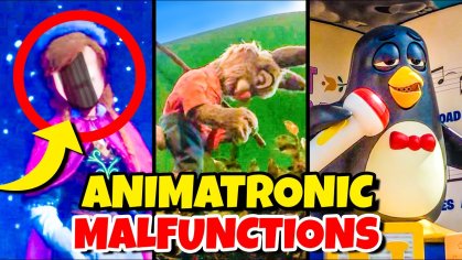 Top 10 Disney Fails & Animatronic Malfunctions Pt 15
