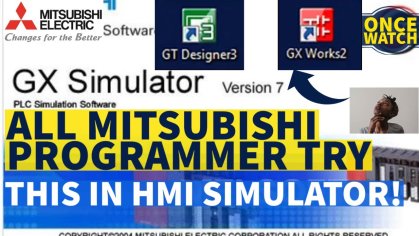 gx simulator download| gt designer 3 simulator |gx works 2 simulator |gt designer 3 tutorial - YouTube