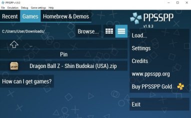 PPSSPP 1.13.2 - Download for PC Free