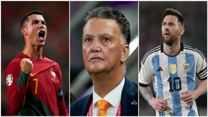 Cristiano Ronaldo or Lionel Messi? Louis Van Gaal Ends GOAT Debate With Controversial Claim<!-- --> - SportsBrief.com