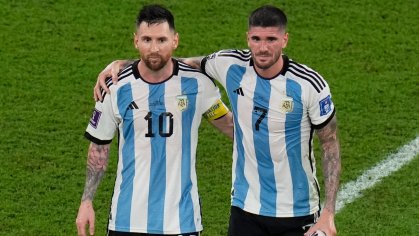 Argentina star Rodrigo De Paul - nicknamed Lionel Messi's 'bodyguard' - an injury doubt for Holland World Cup clash | The Sun