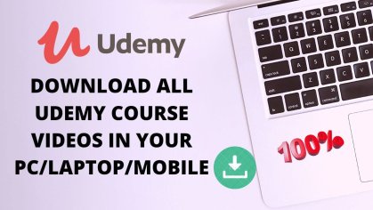 How to download Udemy courses on PC free in August 2022