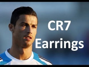 Cristiano Ronaldo earrings - YouTube