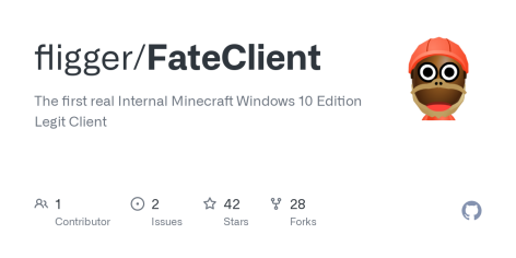 GitHub - fligger/FateClient: The first real Internal Minecraft Windows 10 Edition Legit Client