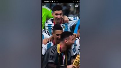 Lionel Messi Lifting THE WORLD CUP - YouTube
