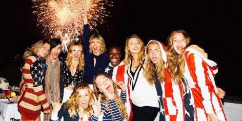 Taylor Swift Fourth of July 2016 Instagrams - Inside Taylor Swift's Fourth of July Party