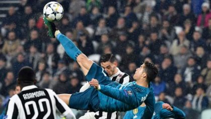 Cristiano Ronaldo bicycle kick: Night Juventus Stadium rose to applaud Real Madrid forward - BBC Sport