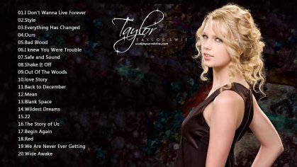 Taylor Swift Greatest hits full album Best song of Taylor Swift collection 2018 - YouTube