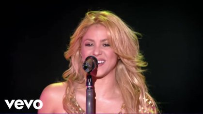 Shakira - Whenever, Wherever (Live From Paris) - YouTube