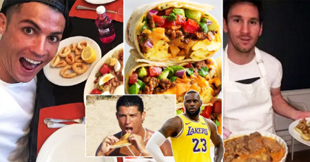 1,335 calories in one sitting: What Messi, Ronaldo and other top athletes eat on cheat days - Football | Tribuna.com