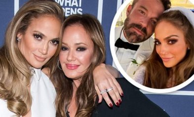 Leah Remini 'skips BFF Jennifer Lopez's wedding to spend time with college-bound daughter Sofia' | Daily Mail Online