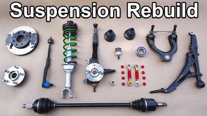 How to Install a COMPLETELY New Front Suspension in your Car or Truck - YouTube