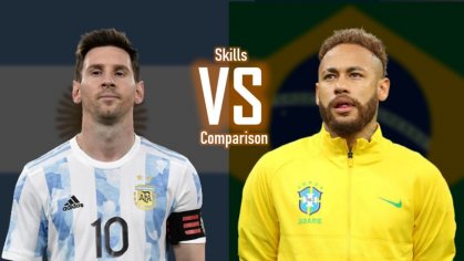 Lionel Messi VS Neymar | Skills Comparison - YouTube
