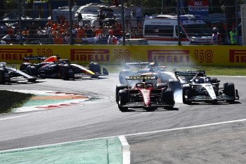 F1 race results: Max Verstappen wins Italian GP under safety car