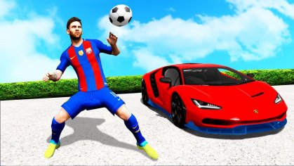 PLAYING as LIONEL MESSI in GTA 5! - YouTube