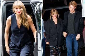 Taylor Swift seen ringless with Joe Alwyn after engagement rumors