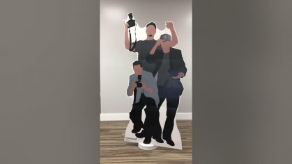 Paparazzi Cardboard Cutout - YouTube