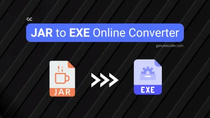 JAR to EXE Online Converter | Genuine Coder