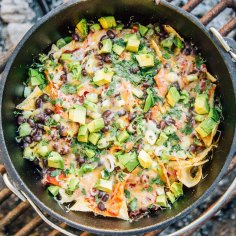 The Easiest Campfire Nachos - Fresh Off The Grid