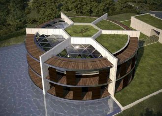 Provided sustainable eco-house in the form of football for Lionel Messi  |  Interior Design Ideas | AVSO.ORG