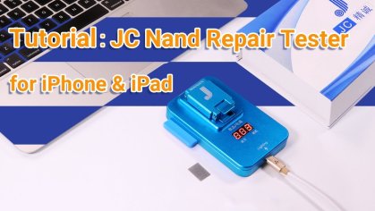 JC Nand Repair Programmer/Tester for iPhone & iPad | JC Tool Tutorial - YouTube