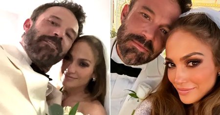 Las primeras imÃ¡genes de la boda de Jennifer Lopez y Ben Affleck - Infobae