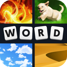 download 4 pics one word