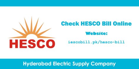 HESCO Online Bill 2022 - Download Duplicate Bill