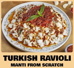 Turkish Ravioli - Best Turkish Manti Recipe From Scratch **updated