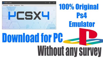 how to download and install pcsx4 emulator for pc with keys - YouTube