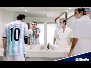 Lionel Messi & Roger Federer Funny TV Commercial ADs | Must Watch - YouTube