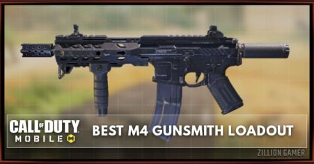 COD Mobile Best M4 Gunsmith Loadout Attachments - zilliongamer