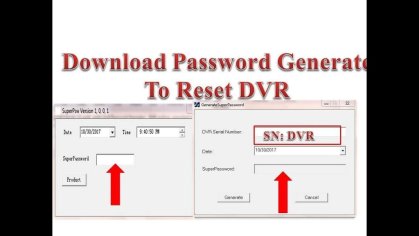 CCTV Super Password all manufacturer models – DVRAID – Survelliance DVR NVR IPC Desk Blog!