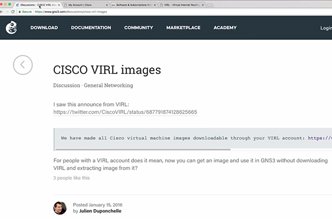 GNS3 : How to download Cisco IOS images and VIRL images. Which is the best? How do you get them? - David Bombal