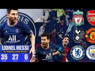 Lionel Messi - All Goals vs Premier League Teams - 27 Goalsâ¶HD - YouTube