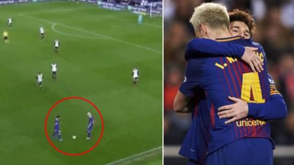 Lionel Messi And Ivan Rakitic Took The Absolute P*ss In The 86th Minute Last Night  - SPORTbible