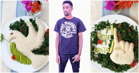 Self-Taught Nyeri Chef Making Impressive Ugali, Sukuma and Avocado Peace Messages Asks for Help Starting Hotel - Tuko.co.ke
