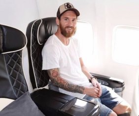 Lionel Messi's private jet - AEROAFFAIRES
