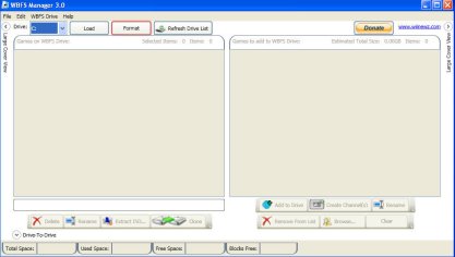 WBFS Manager (kostenlos) Windows-Version herunterladen