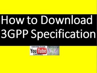 How to Download 3GPP Specification - YouTube
