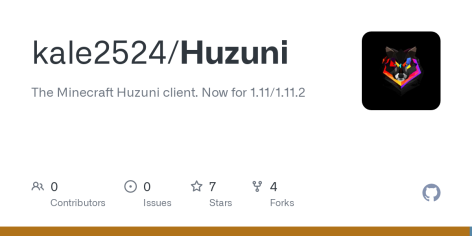 GitHub - kale2524/Huzuni: The Minecraft Huzuni client. Now for 1.11/1.11.2